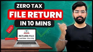 Learn ITR Filing in Just 10 Mins 2024-25 | ITR-1 Salaried Person