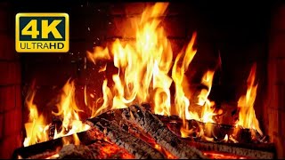 🔥Уютный камин 4k ULTRA HD, fireplace 4k ULTRA HD,звуки костра,релакс