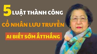 Bí mật thành công trước tuổi 30: 5 luật thành công cổ nhân để lại, ai biết sớm ắt thắng!