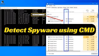 How to Detect Spyware on Computer using CMD