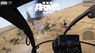 Arma 3: MH-6 Little Bird Convoy Escort