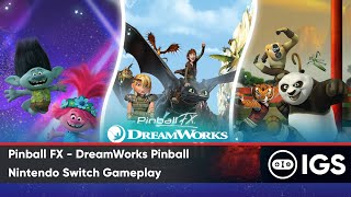 Pinball FX - DreamWorks Pinball | Nintendo Switch Gameplay