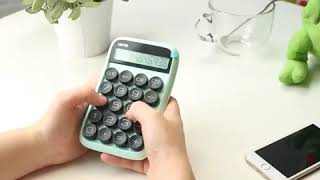 Innovative Compact Mechanical Basic Calculator