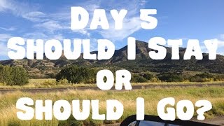 Day 5 - Should I Stay Or Should I Go? | Van Life Road Trip VLOG