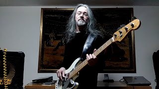 PAUL DI'ANNO'S BATTLEZONE Whispered Rage - Bass Cover (Steve Harris' style)