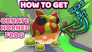 How To Get Ornate Horned Frog in Adopt Me!