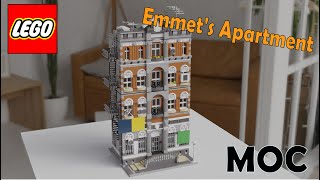 Lego MOC - Emmet's Apartment - Animation Speed Build