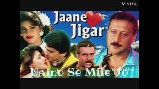 Naino Se Mile Jo Nain - Jaane Jigar lyrics | Jaane Jigar - Naino Se Mile Jo Nain