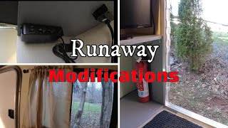 Runaway Mods, Curtains, Electrical and Fire Extinguisher