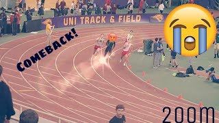 Usain Bolt Speed?? COCKY! Runners 200m (COMEBACK) VLOG#5