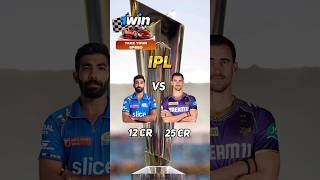 jasprit bhumrah vs mitchell starc ipl comparison #ipl #jaspritbumrah #mitchellstarc