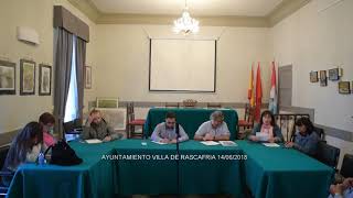 Ayuntamiento de Rascafría - Pleno del 14/06/2018