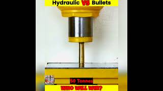 😱 Hydraulic press Vs 😮 Bullets of different countries  #viral #malayalam #uniqueexperiment #shorts