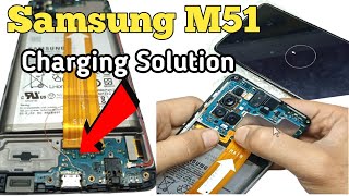 Samsung M51 Charging Problem Solution | Without Charging Port Change