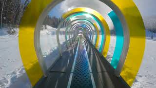 Powder Mountain Unveils Sun Tunnel Art Installation