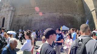 Vatican Museum Entrance 1045am on a Weds