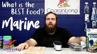 What is the best fish food for Marine fish ?