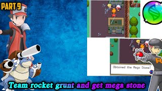 {Walkthrough} Pokemon Cloud White 3 Part 9 Team Rocket grunt and obtained mega stone