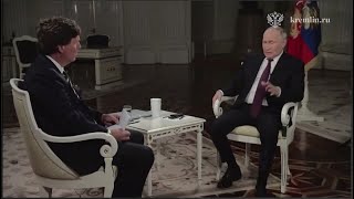 Tezkor⚡️ AQSHlik jurnalist Putindan intervyu oldi/Ukraina urushidan keyingi birinchi intervyu🔥