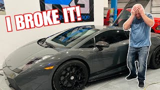 I bought a ex tx2k Underground Racing twin Turbo Gallardo superlaggera