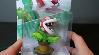 Piranha Plant Nintendo Amiibo Unboxing