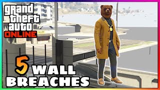 5 Wall Breaches After Patch 1.68 #2 (GTA Online)