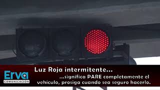 Señales de tránsito: Luz Roja