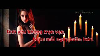 BUỒN *karaoke *tone nữ *style KIM ANH