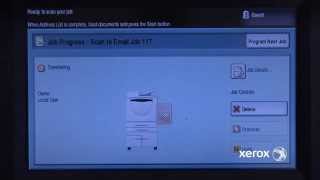 Scan to Email With Address Book Xerox WorkCentre 5700 Series