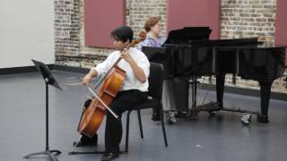 Miguel, Recital 6/8/16: Cello concerto by Vivaldi