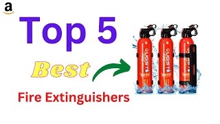 Best Fire Extinguishers On Amazon 2023 | Top 5 Fire Extinguishers Review || Best Buy Amazon