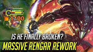 WILD RIFT RENGAR REWORK IS OUT - MASSIVE BUFF - IS HE FINALLY OP NOW? FIND OUT!