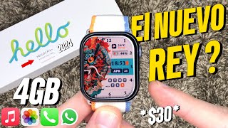 HELLO 3 Pro+ EL NUEVO smartwatch MEJORADO Y ACTUALIZADO DEFINITIVO 2024!!! Está a  otro NIVEL🔥🤯