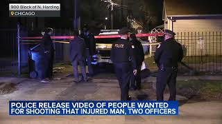 Another night in the Chiraq jungle Suspects wanted shooting that injured 2 Chicago police officers