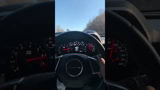 CAMARO 2SS 40-127 MPH 🔥SPINNING AT HIGH SPEED🏎💨 #explore #camaross #moresubscribers #chevrolet