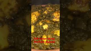 Palak egg curry #short #kitchenwithfozia #cooking #amazingfood #shortvideo