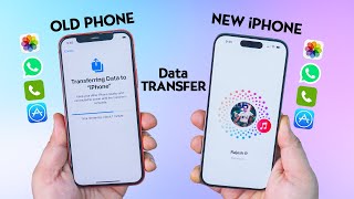 Transfer Old iPhone / Android All Data & WhatsApp to new iPhone 15