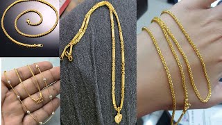 Gold neck chain collections|| chain designs || #gold #chain #necklace #mangalyachain