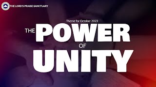 RCCG TLPS SUNDAY SERVICE  || 1ST SERVICE II THE POWER OF UNITY (22/10/2023)