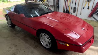 89 Corvette Misfire fix and Drive!