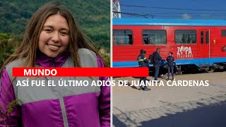 Así fue el último adiós de Juanita Cárdenas