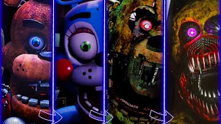 SI MUERO CAMBIO DE FNAF PLUS - Five Nights at Freddy's Plus 1 2 3 y 4