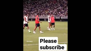 Messi vs Ramos - PSG training