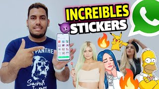 COMO TENER LOS MEJORES STICKERS PARA WHATSAPP 2021 ACTUALIZADO✅