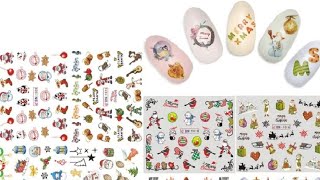 Cute designs, Nail Art Water Transfer Stickers