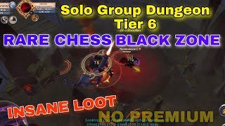 Albion online mobile - solo group dungeon rare boss tier 6  INSANE LOOT