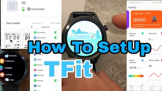 How To SetUp Tfit Smart Watch