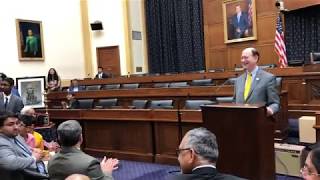 Representative Brad Sherman (D-CA) speaking at HAF's Capitol Hill Reception 2019