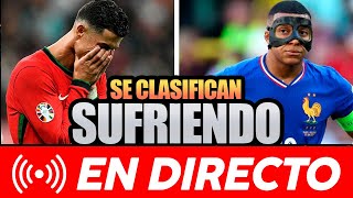 🚨📺 LA FRANCIA DE MBAPPÉ Y LA PORTUGAL DE CRISTIANO YA ESPERAN A ESPAÑA O ALEMANIA EN LA EURO