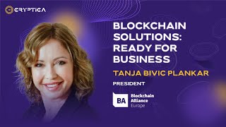 Blockchain solutions: Ready for business | Tanja Bivic Plankar | DSC Europe 23